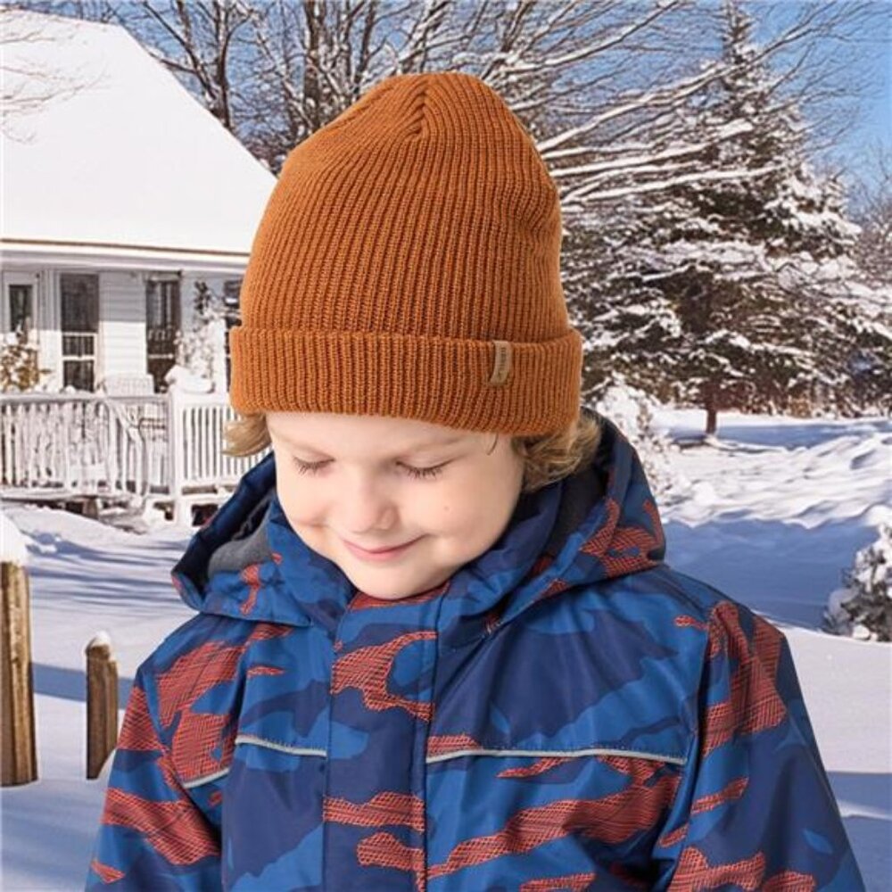 3 Pack Kids Beanie Winter Hats Knit Warm Caps - Picture 4 of 5